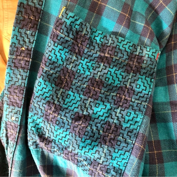 Koto | Urban Outfitters 100% Cotton Flannel Shirt - Picture 5 of 7